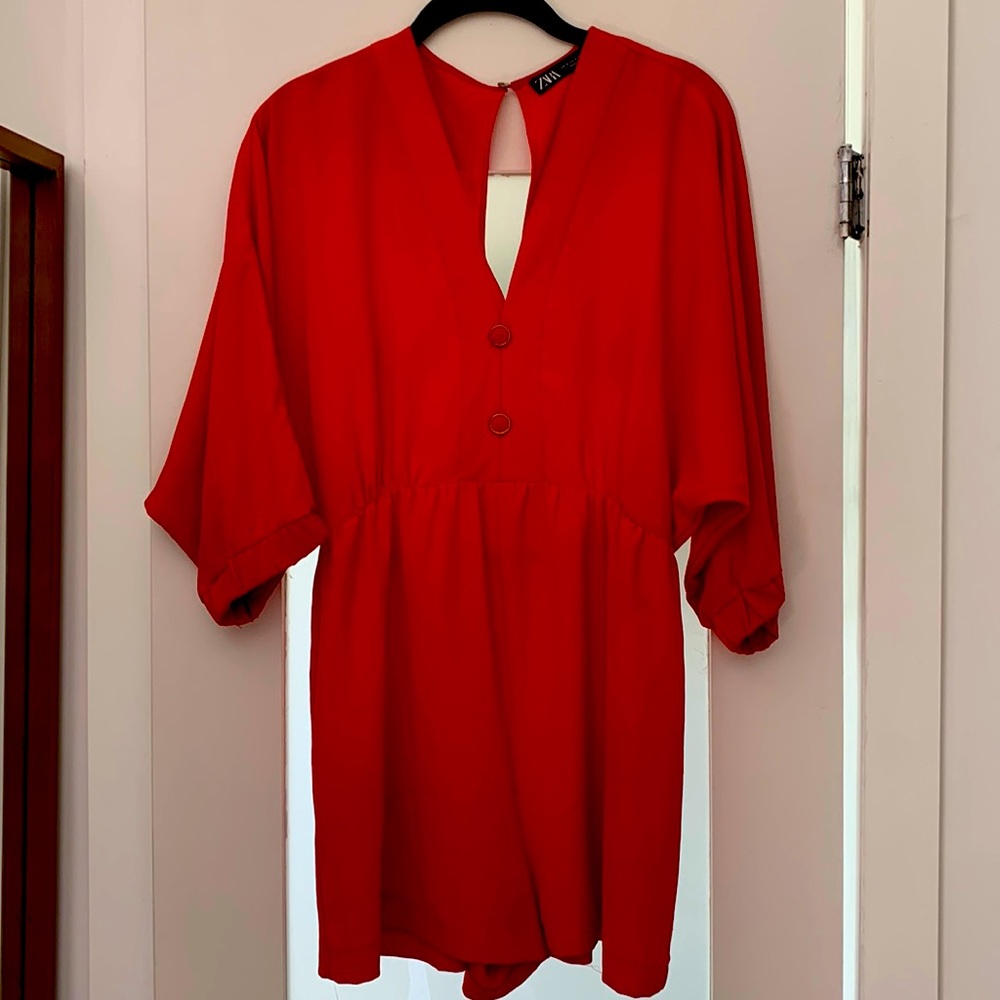 Zara Flowy Romper